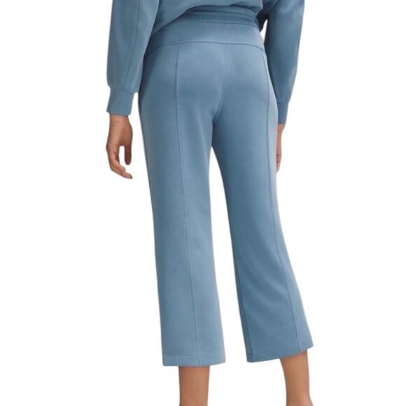 Lululemon Softstreme High Rise Straight Leg Crop utility blue athletic summer 4 - Picture 3 of 15